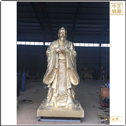 鑄銅關公 學校孔子雕塑設計