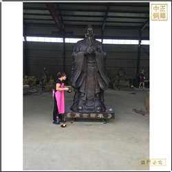 鑄銅關公 學校孔子教學雕塑