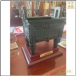 鑄銅關公 大型高1米銅鼎