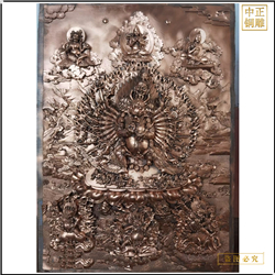 鑄銅關公 大型寺廟銅浮雕鑄造