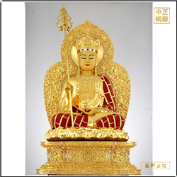 鑄銅關公 1.2米地藏王雕塑