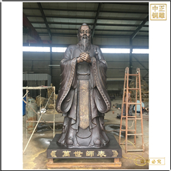 鑄銅關公 大型5米孔子雕塑鑄造廠