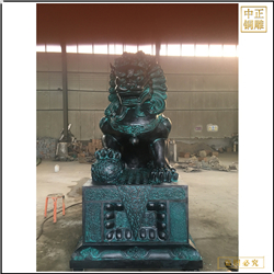 鑄銅關公 各種尺寸故宮銅獅子雕塑