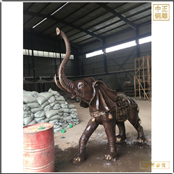 鑄銅關公 室外大型銅雕大象鑄造