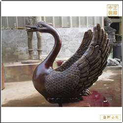 鑄銅關(guān)公 銅天鵝加工廠