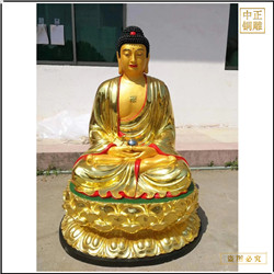 鑄銅關公 大型釋迦牟尼佛雕像