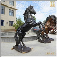 小區景觀銅馬雕塑 小區景觀銅馬雕塑