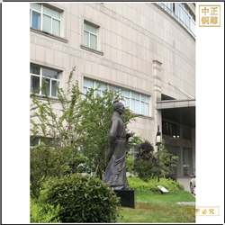 鑄銅關公 古代名醫(yī)張仲景銅雕塑