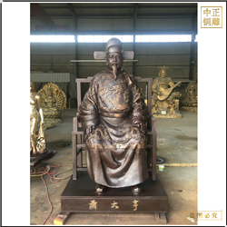 鑄銅關(guān)公 純銅蕭大亨像鑄造