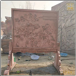 鑄銅關(guān)公 銅浮雕壁畫屏風