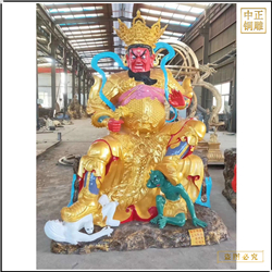 鑄銅關公 4米鑄銅四大天王佛像擺件