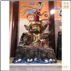 鑄銅關公 鑄銅四大天王佛像廠家
