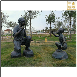 園林人物景觀雕塑 園林人物景觀雕塑