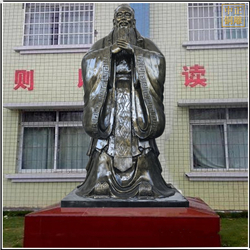 鑄銅關公 銅雕校園先師孔子雕塑