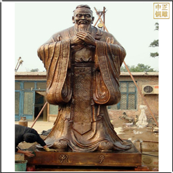 鑄銅關(guān)公 宗圣孔子像