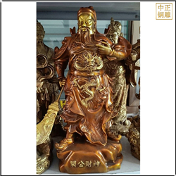 鑄銅關(guān)公 鑄銅關(guān)公雕塑制作