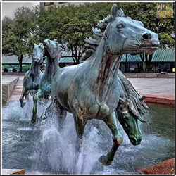 踩水群馬雕塑 踩水群馬雕塑