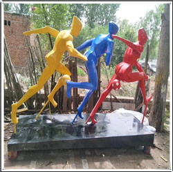 不銹鋼運動景觀小品 不銹鋼運動景觀小品