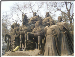 李世民人物雕塑圖片 李世民人物雕塑圖片