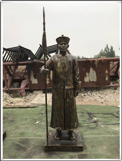 清朝將軍雕塑 清朝將軍雕塑