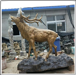 動物雕塑銅鹿 動物雕塑銅鹿
